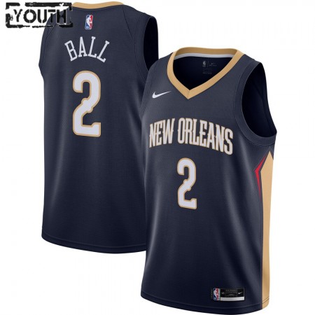 Maillot Basket New Orleans Pelicans Lonzo Ball 2 2020-21 Nike Icon Edition Swingman - Enfant